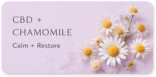 CBD & Chamomile — Calm + Restore