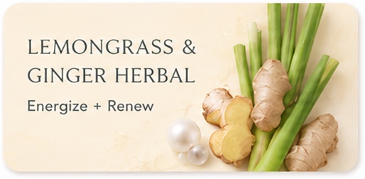 Lemongrass & Ginger Herbal — Energize + Renew